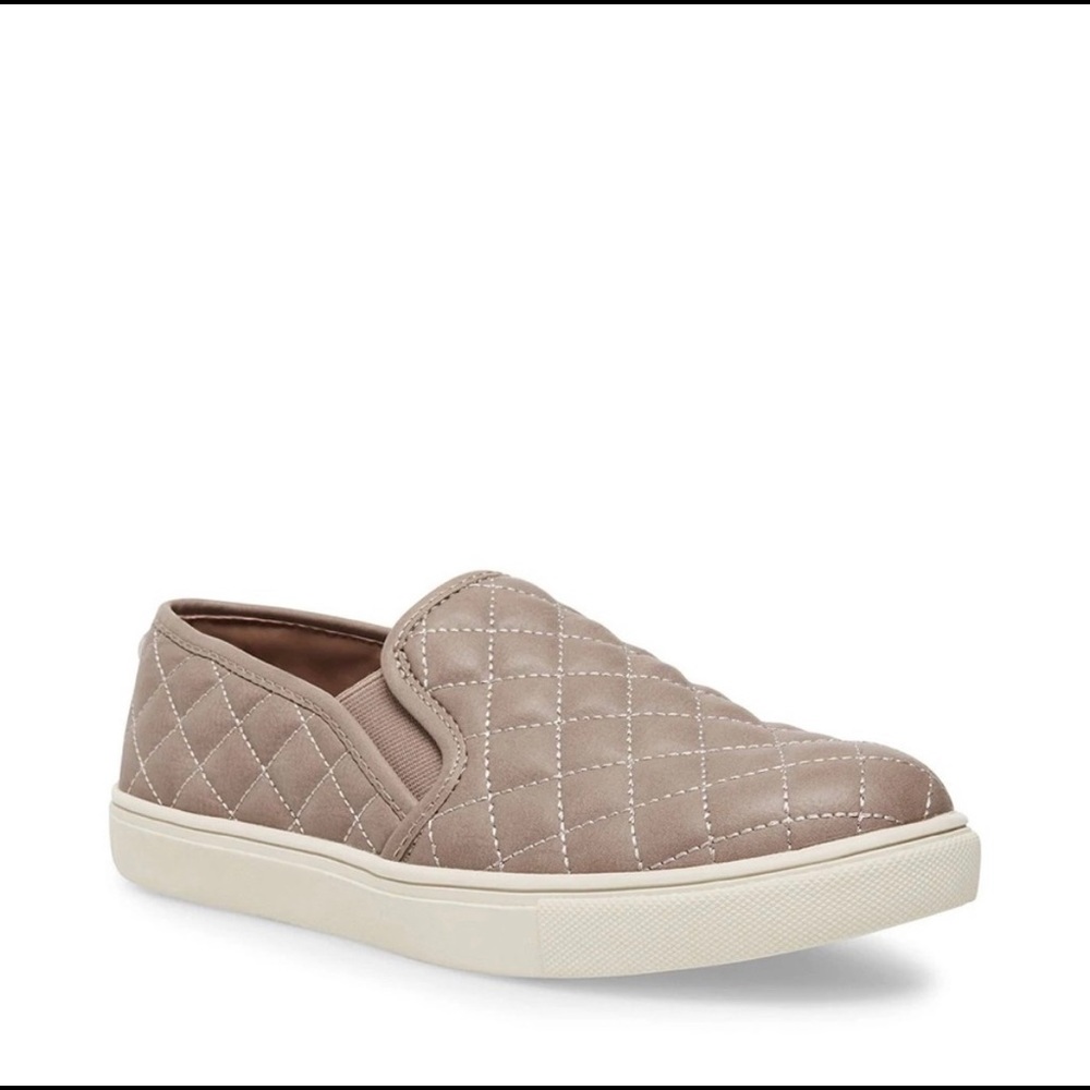 Steve Madden Quilted Slide On Sneakers 7.5